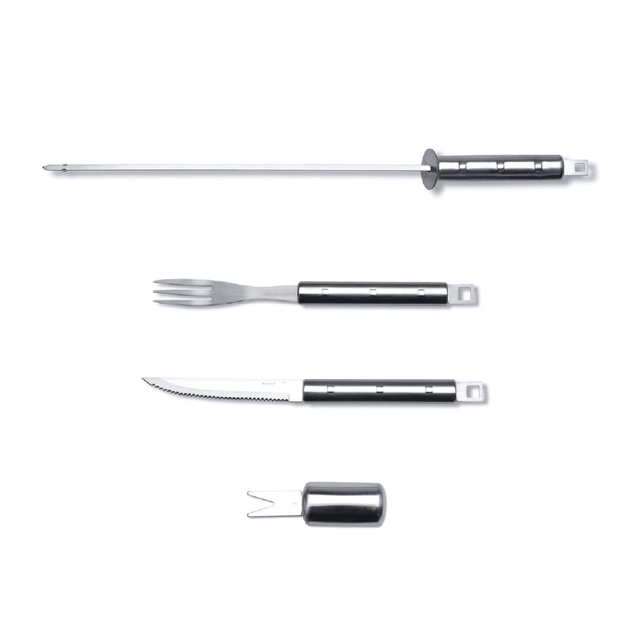 ชุดอุปกรณ์บาร์บีคิวสแตนเลสสตีล BergHOFF รุ่น Outdoor ทนทาน 33 ชิ้น สีเงิน  1108325_0